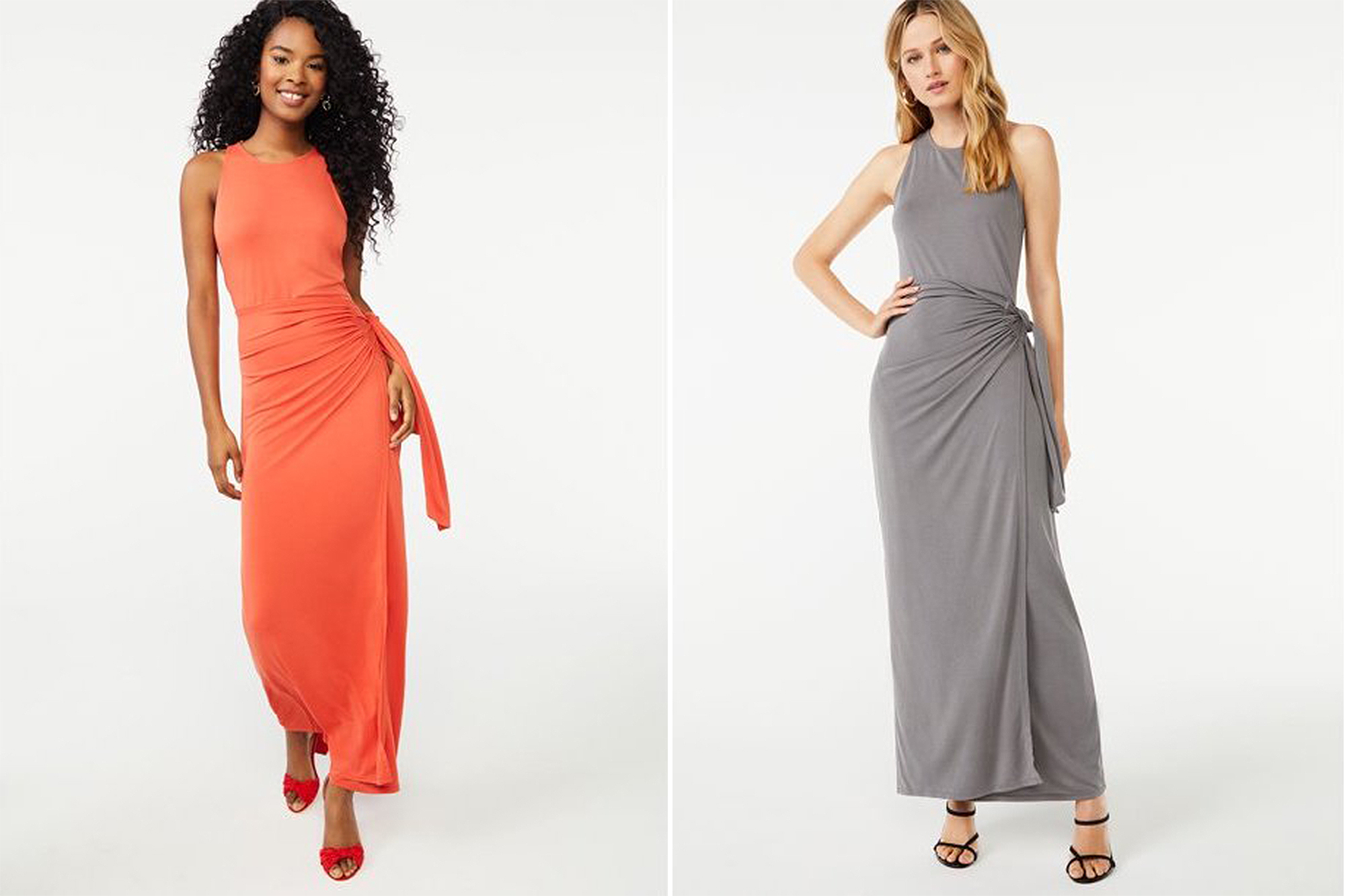 Scoop Simple Maxi Dress Has a Draped Detail That Shoppers Adore